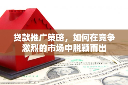 从化贷款推广策略，如何在竞争激烈的市场中脱颖而出