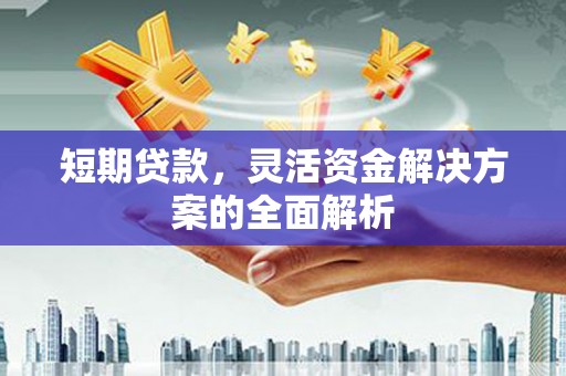 从化短期贷款，灵活资金解决方案的全面解析