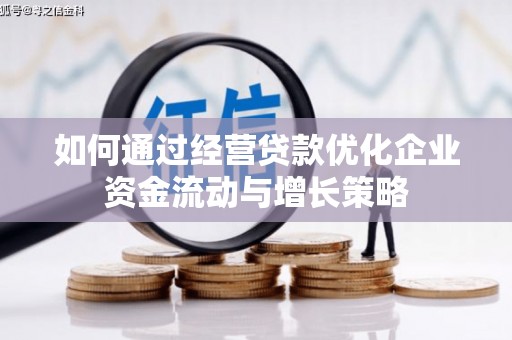 从化如何通过经营贷款优化企业资金流动与增长策略