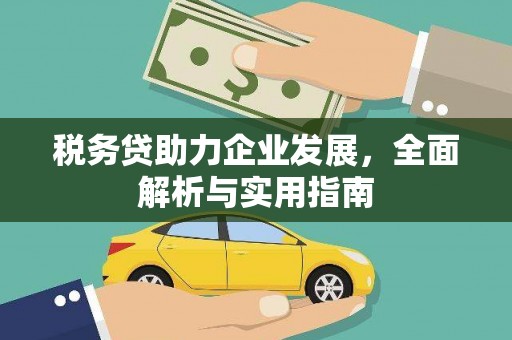 从化税务贷助力企业发展，全面解析与实用指南