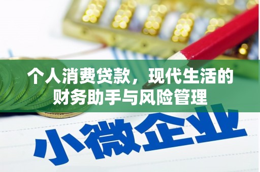 从化个人消费贷款，现代生活的财务助手与风险管理