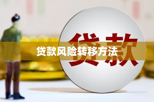 从化贷款风险转移方法
