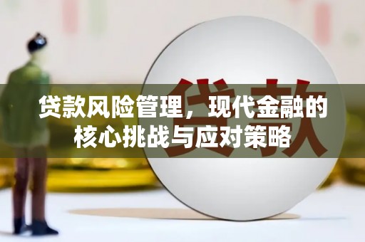 从化贷款风险管理，现代金融的核心挑战与应对策略