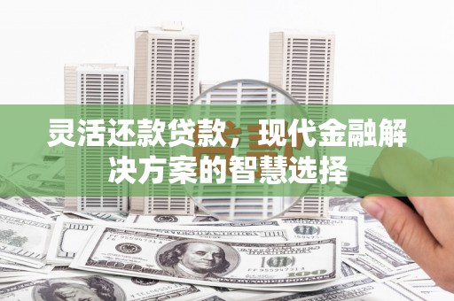 从化灵活还款贷款，现代金融解决方案的智慧选择