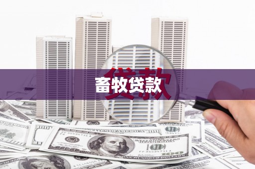 从化畜牧贷款
