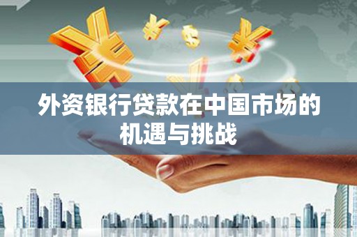 从化外资银行贷款在中国市场的机遇与挑战