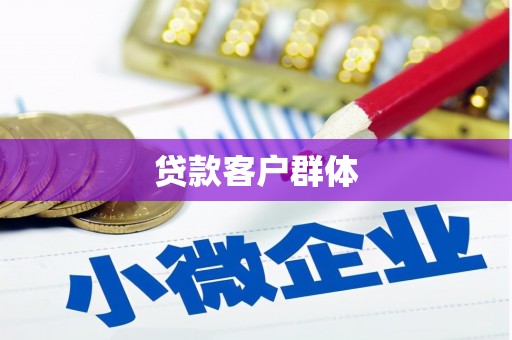 从化贷款客户群体