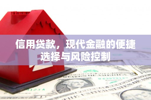 从化信用贷款，现代金融的便捷选择与风险控制