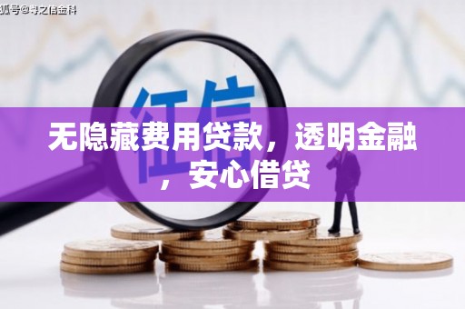 从化无隐藏费用贷款，透明金融，安心借贷