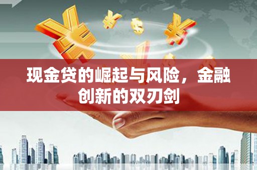 从化现金贷的崛起与风险，金融创新的双刃剑