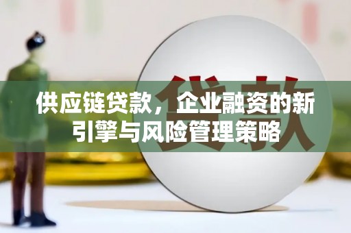 从化供应链贷款，企业融资的新引擎与风险管理策略