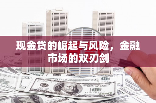 从化现金贷的崛起与风险，金融市场的双刃剑