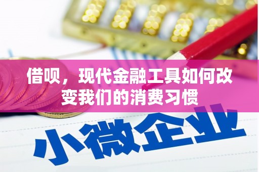 从化借呗，现代金融工具如何改变我们的消费习惯