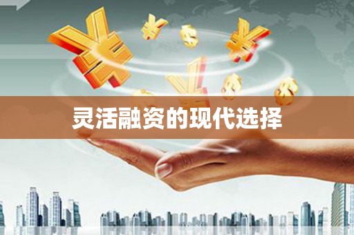 从化灵活融资的现代选择