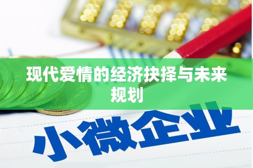 从化现代爱情的经济抉择与未来规划