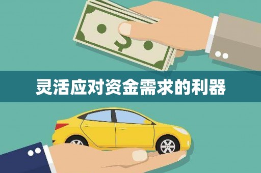 从化灵活应对资金需求的利器