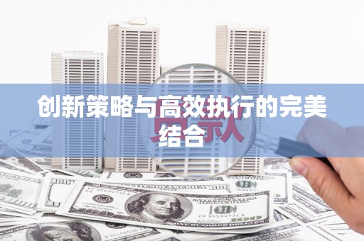从化创新策略与高效执行的完美结合