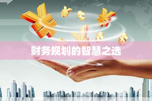 从化财务规划的智慧之选