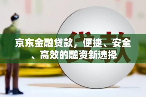 从化京东金融贷款，便捷、安全、高效的融资新选择